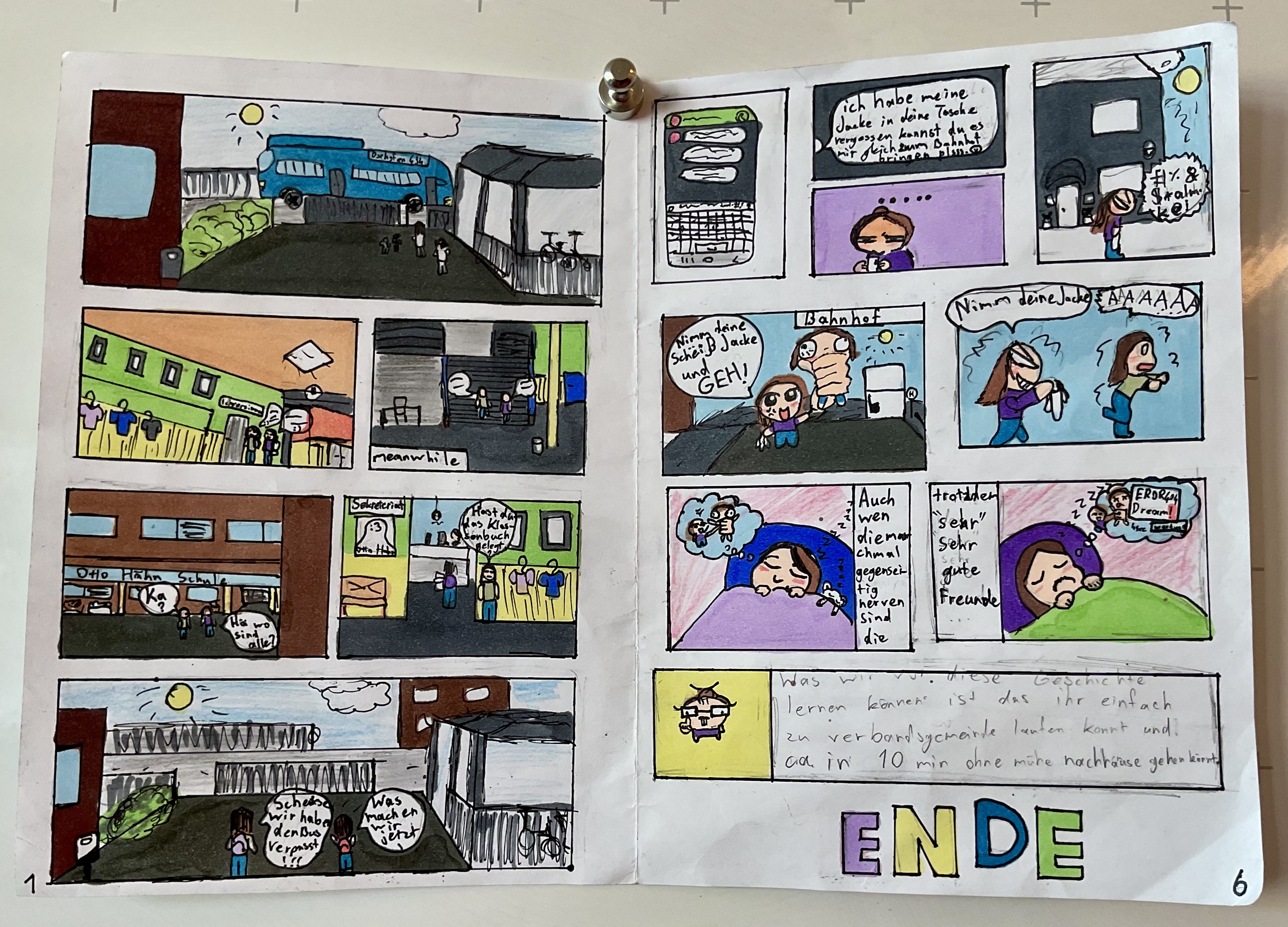 Projektwoche Comic Zeyneb 1